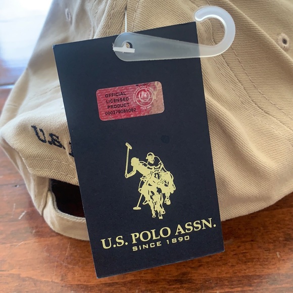 USPA US Polo Assn Khaki Cap - Picture 6 of 9